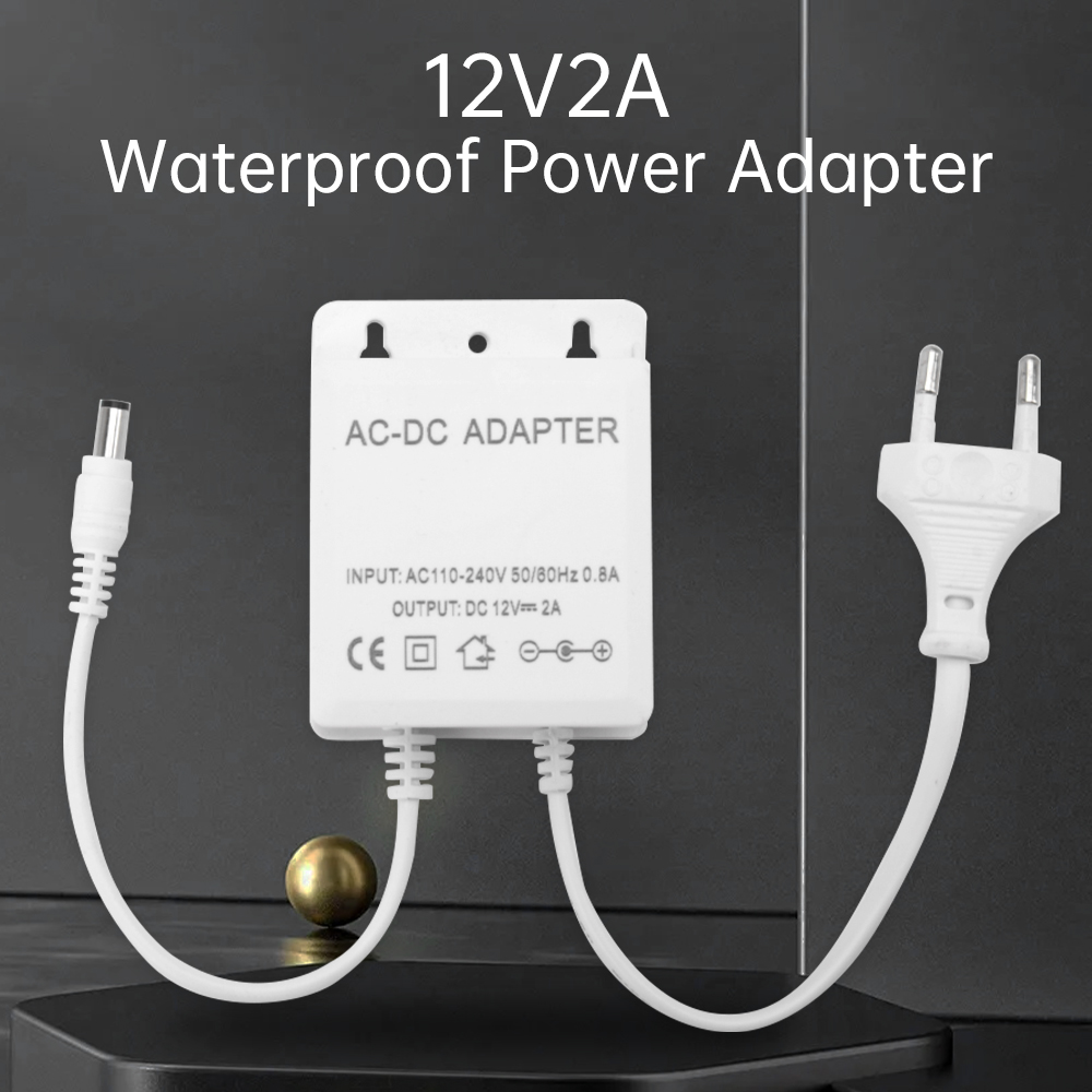 Home Security With Camera - DC12V 2A EU Plug Adapter Security