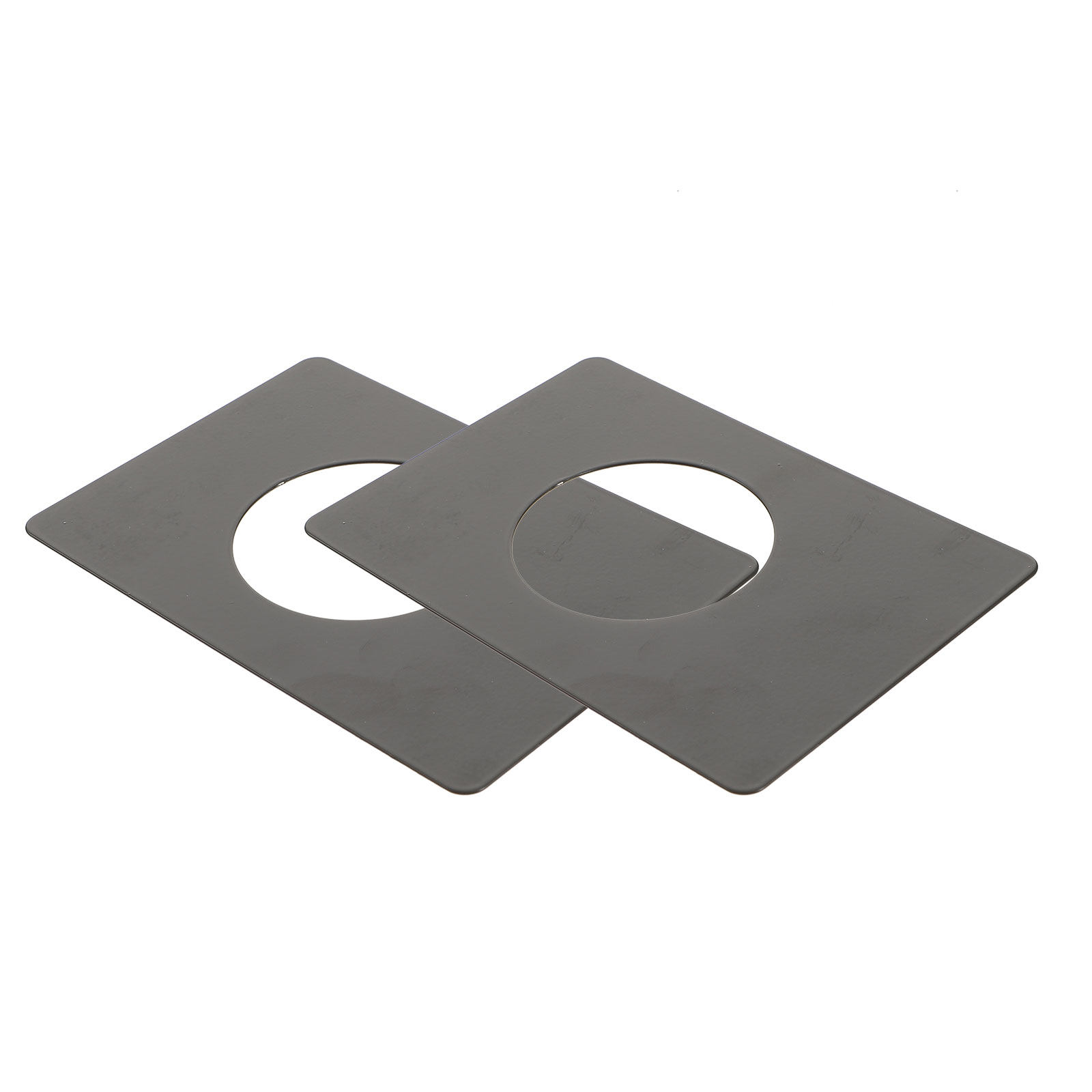 Door Reinforcer Kit - 2Pcs Wear Resistant Stainless Steel Door