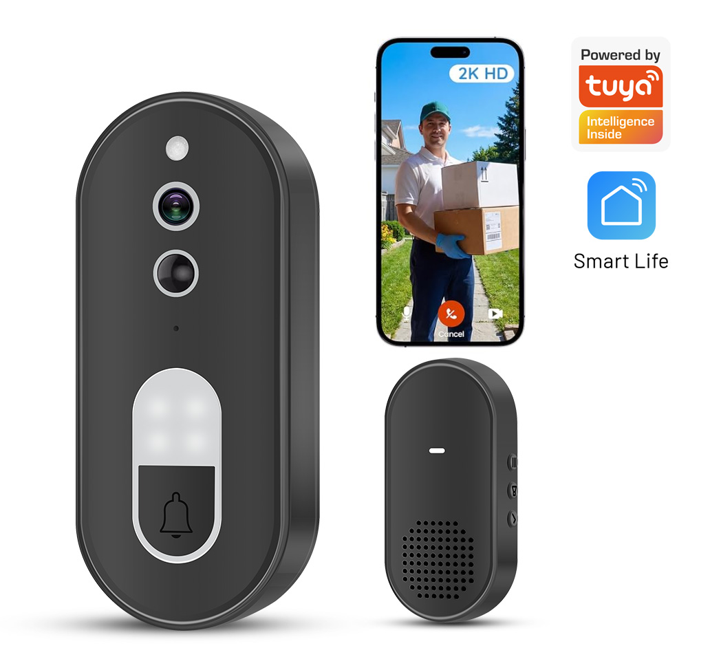 Home Security Camera Installation - Tuya 1080P HD Wireless WiFi Video