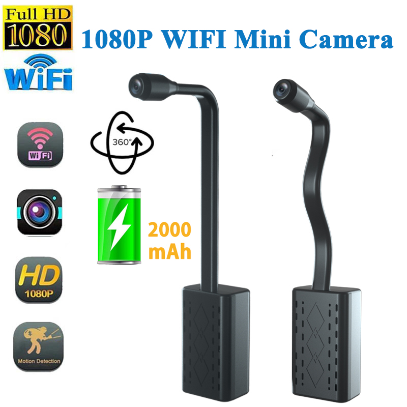 Home Security Hidden Cameras - Mini Camera 1080P HD Loop Record