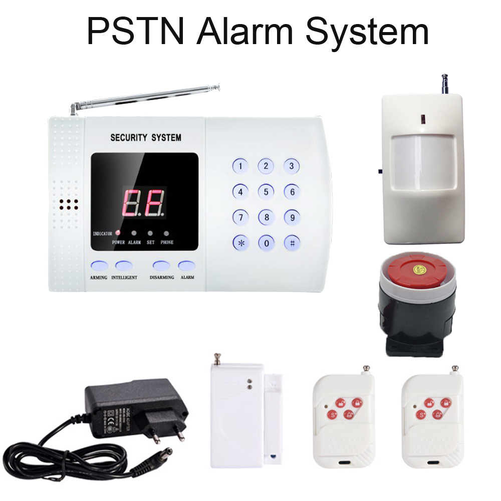 Home Security Zones - 1Set Home Security PSTN Alarm System