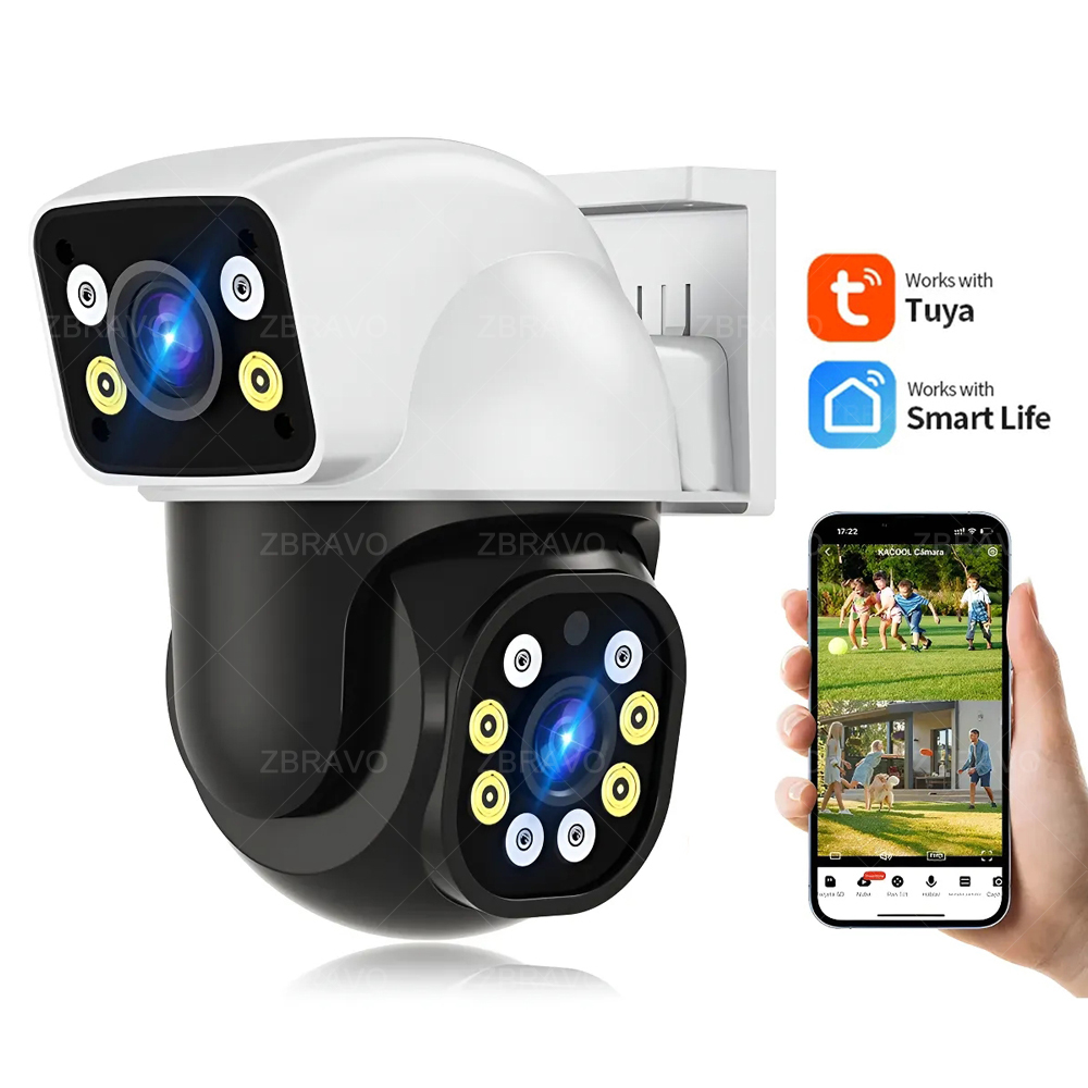 Home Security Camera Installation - Smartlife 8MP WiFi Tuya Outdoor Camera