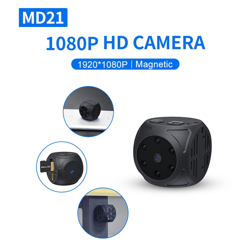 Home Security Recorder - Mini HD Camera 1080p Portable Small
