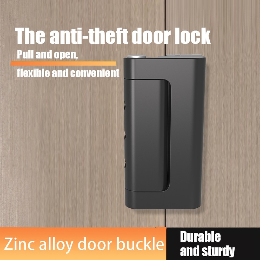 Home Security Doors - 1pc Zinc Alloy Anti Theft Door