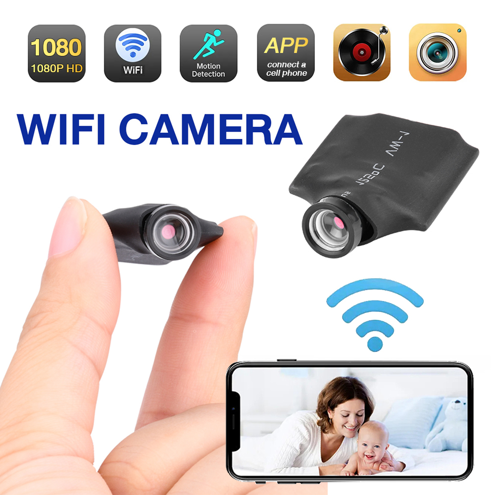 Home Security Camera Installation - WiFi Mini Camera 1080P HD DIY