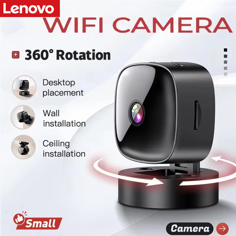 Home Security Camera Installation - Lenovo S1 Security Monitoring Camera 1080P