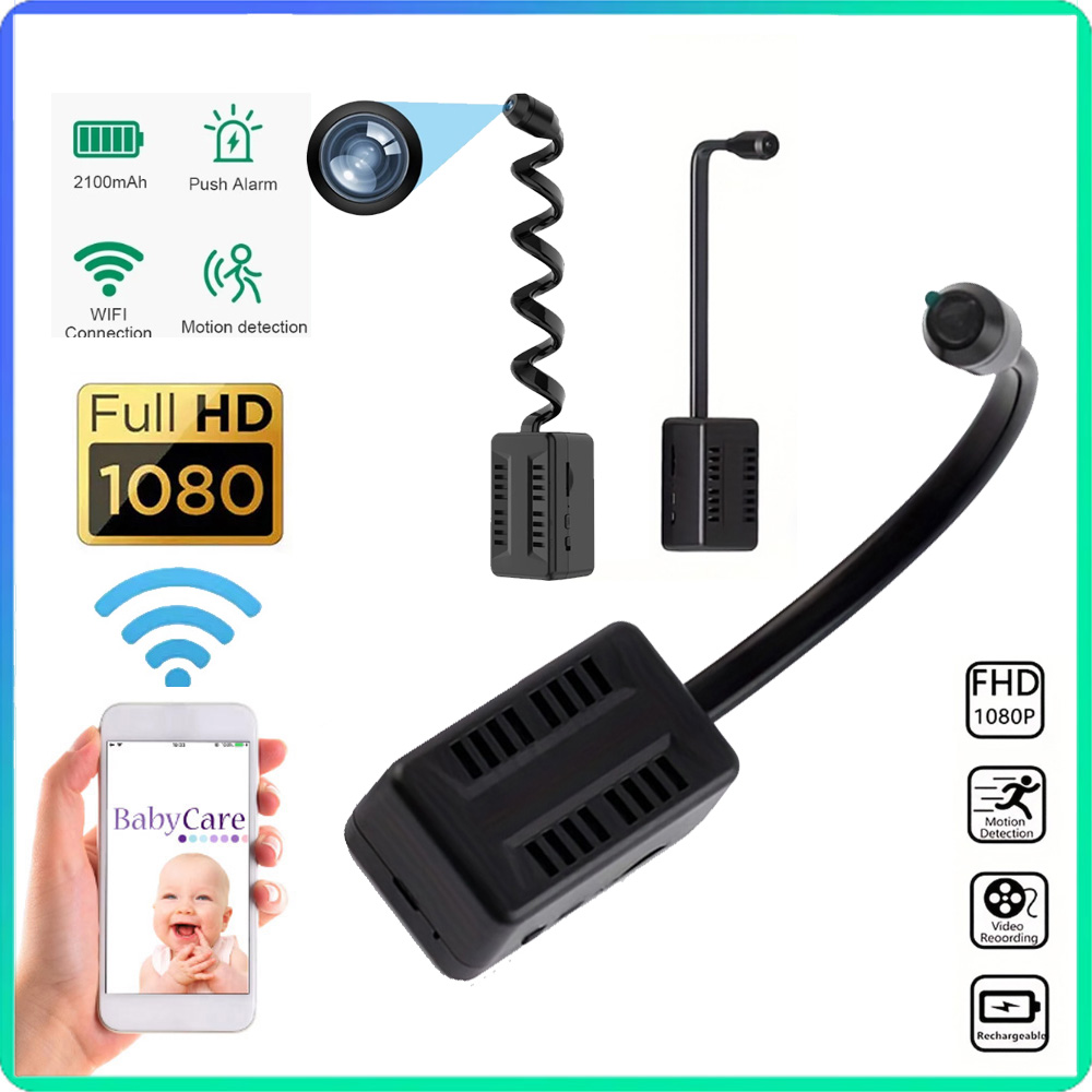 Home Security Recorder - 1080P DIY Mini Wifi Camera 32GB