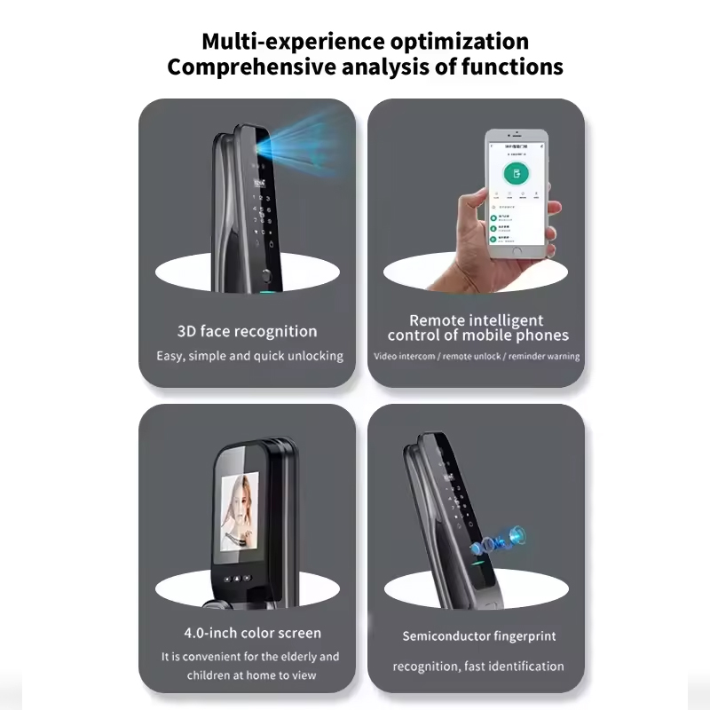 HX5 Smart Door Lock 3D Face Re - огляд і ціна Home Security Doors