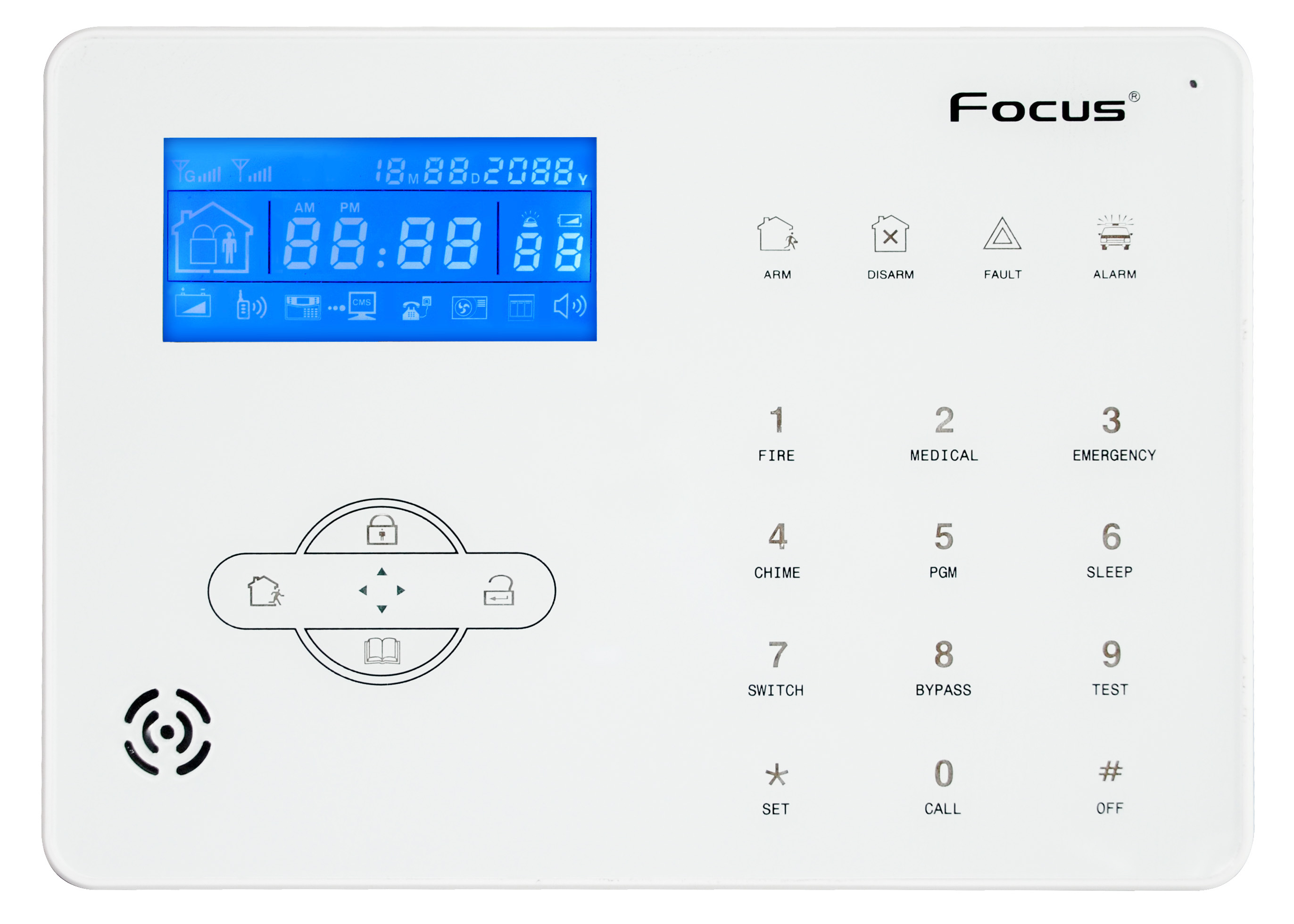 Focus ST-IIIB English Voice Du - огляд і ціна Home Security Zones