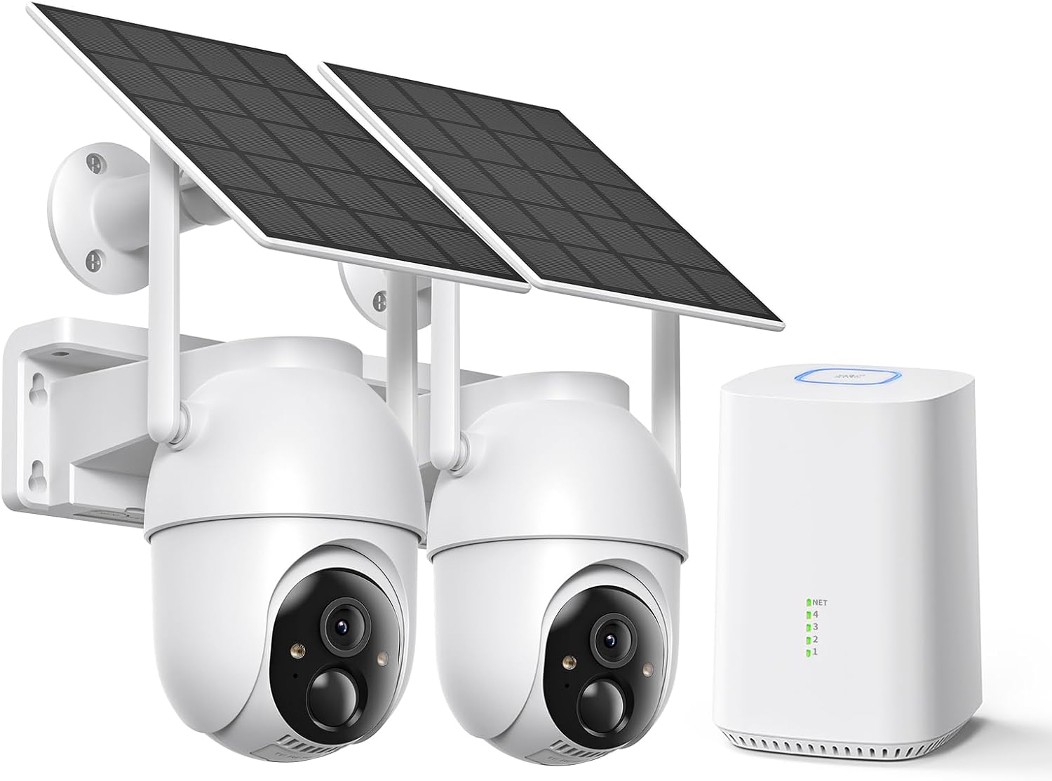 Wireless Outdoor Solar-Powered - огляд і ціна Home Security No Monthly Fee