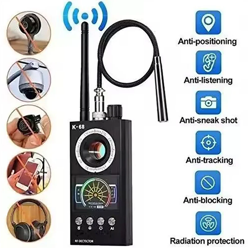 Professional Anti Spy Camera D - огляд і ціна Home Security Hidden Cameras