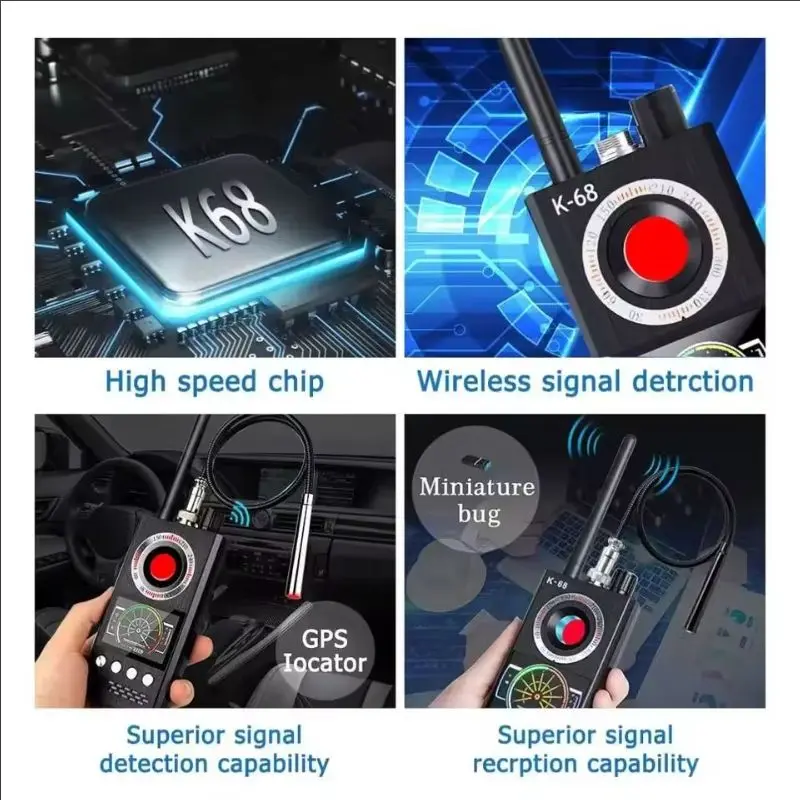 Professional Anti Spy Camera D - огляд і ціна Home Security Hidden Cameras