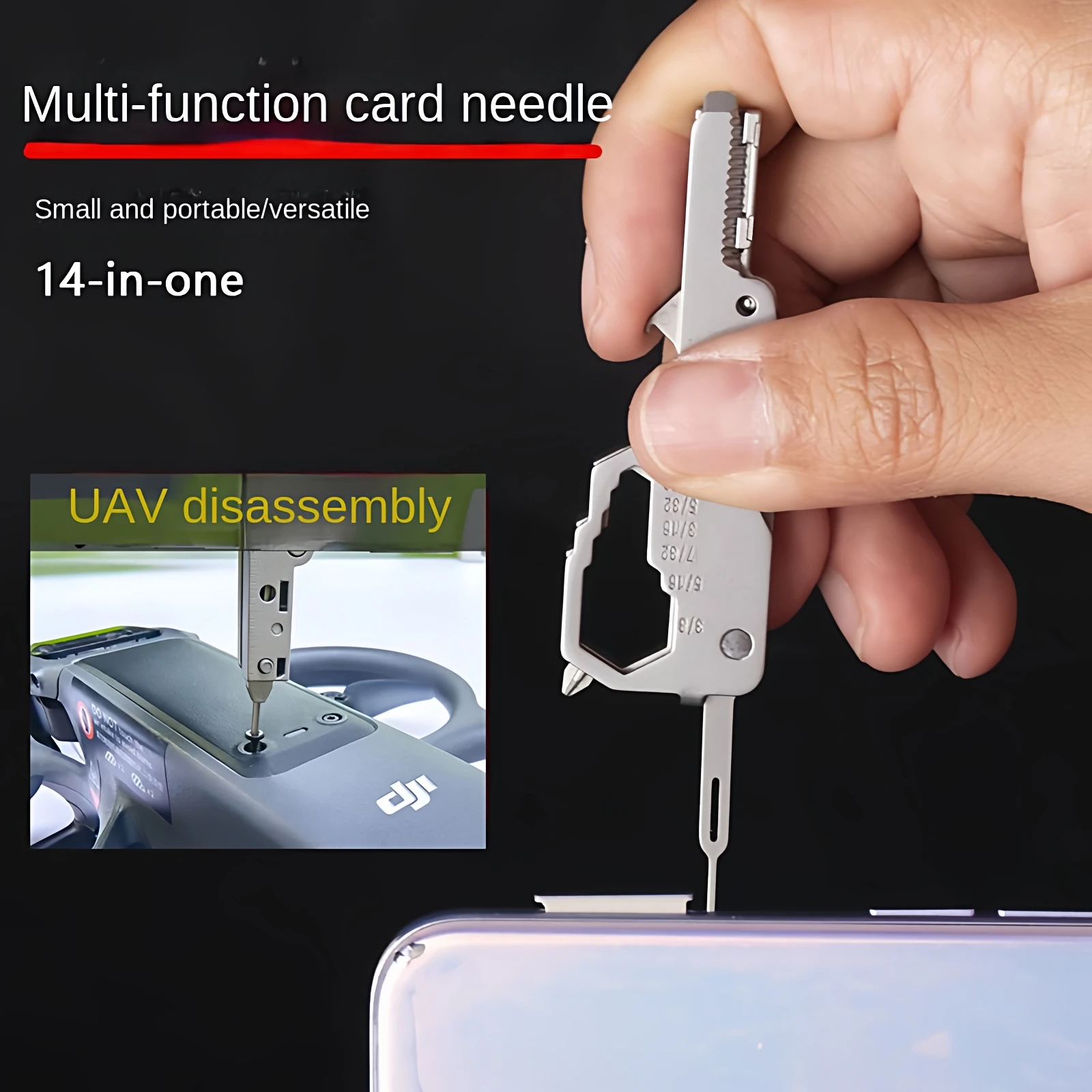 Mini Multifunctional Keychain  - огляд і ціна Drone Security Home