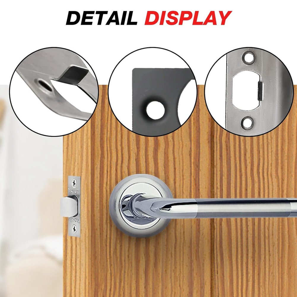 AT51-12 PCS Door Strike Plate, - огляд і ціна Door Reinforcer Kit