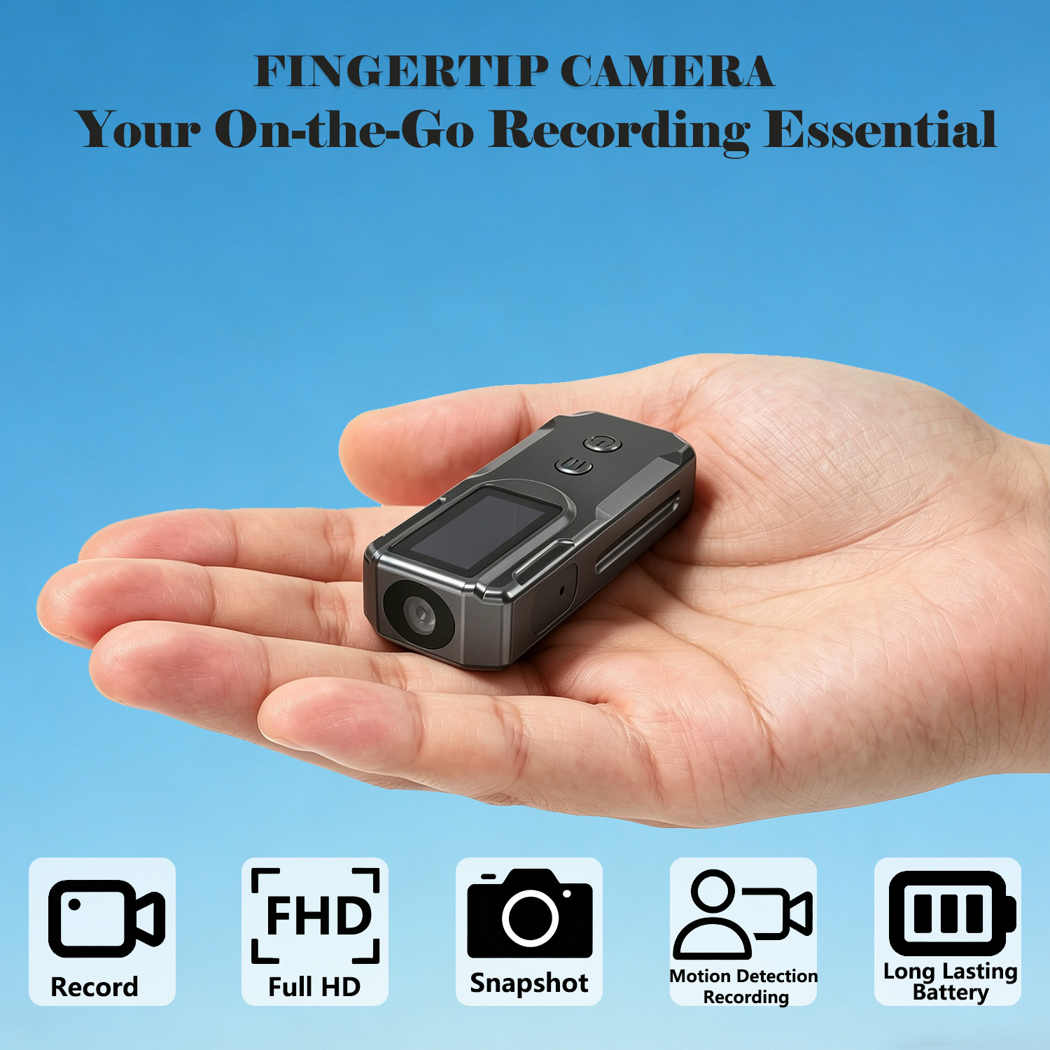 Next-Gen Portable Body Camera  - огляд і ціна Home Security Hidden Cameras