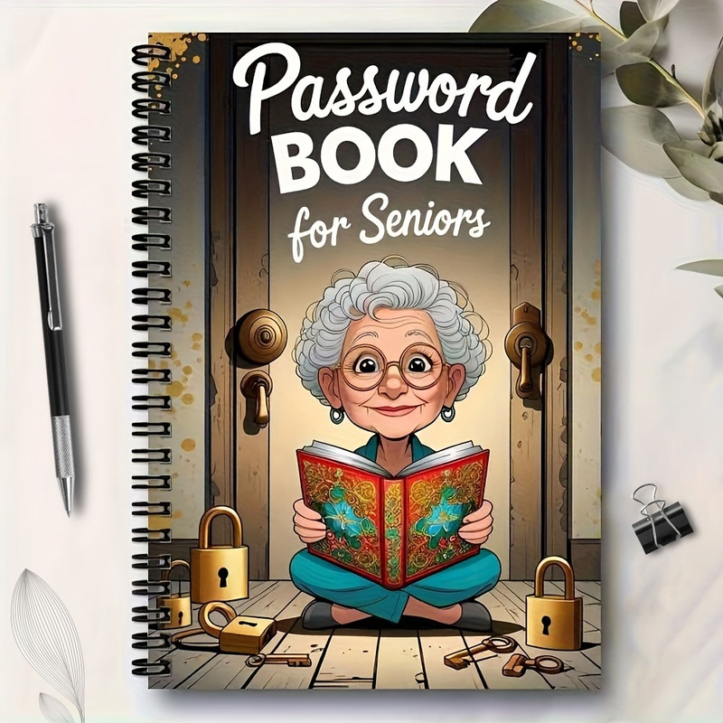 2/5 Pack Cartoon Spiral Passwo - огляд і ціна Home Security For Seniors