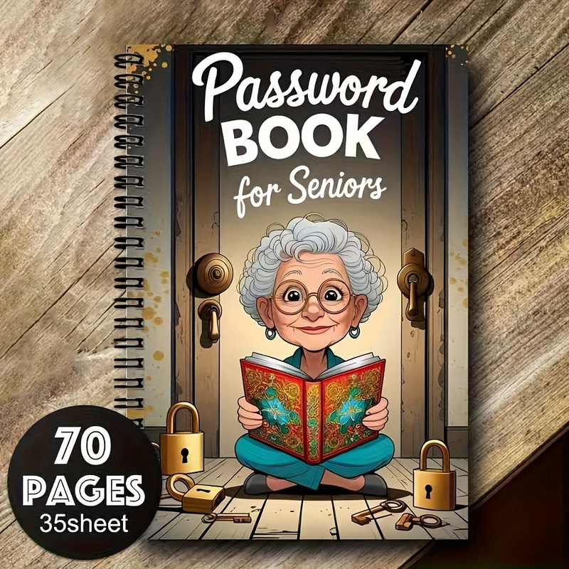 2/5 Pack Cartoon Spiral Passwo - огляд і ціна Home Security For Seniors