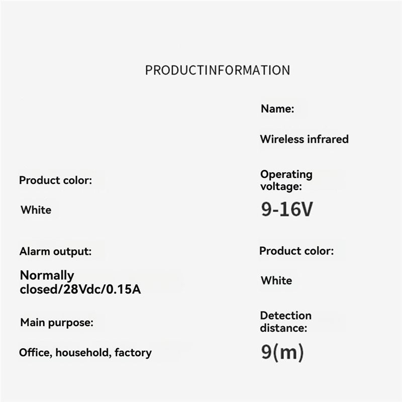 A01E-Wifi Human Presence Senso - огляд і ціна Home Security Zones