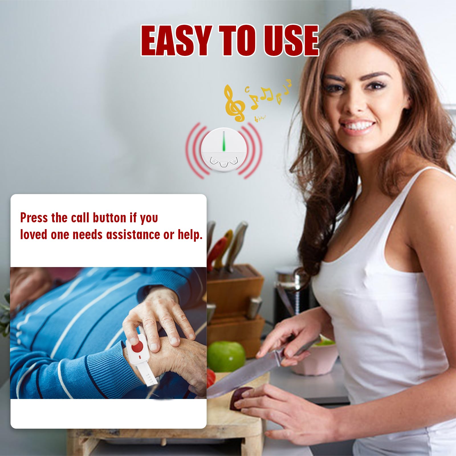 Hospital Caregiver Call Button - огляд і ціна Home Security For Seniors