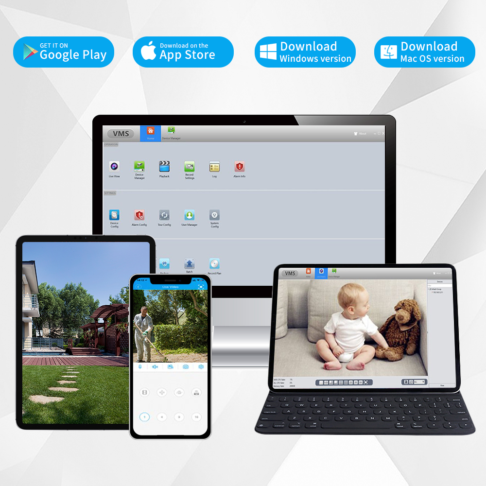 Super 8MP POE NVR Video Record - огляд і ціна Home Security With Camera