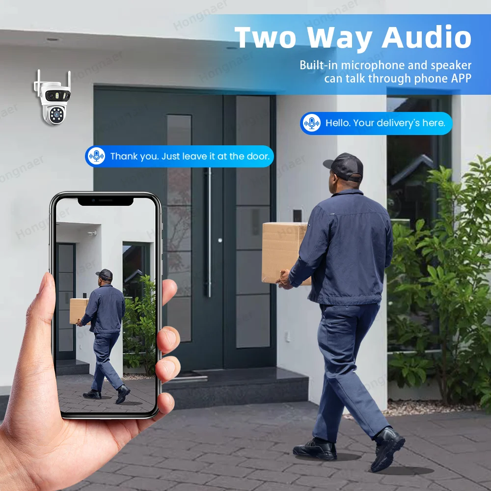 2026 Hongnaer 6MP 4CH 3 Lens 2 - огляд і ціна Home Security With Camera