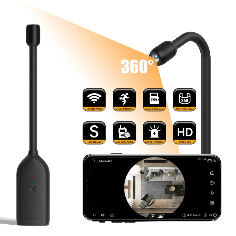 QJ700 Mini WiFi Camera HD 1080 - огляд і ціна Home Security Hidden Cameras