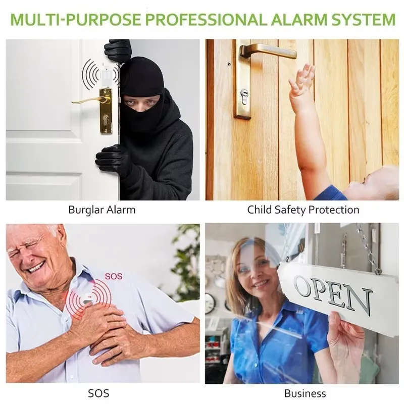 House Burglar Alarm Kit Auto D - огляд і ціна Home Security Systems