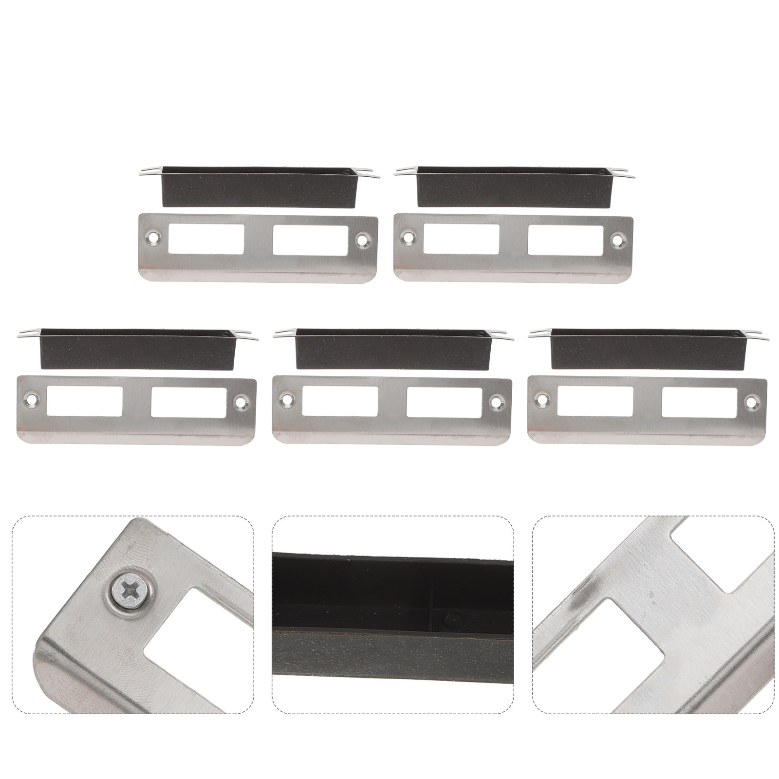 5Pcs Stainless Steel Door Hole - огляд і ціна Door Reinforcer Kit