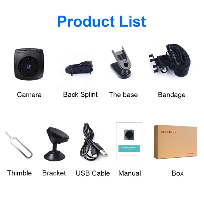 Mini HD Camera 1080p Portable  - огляд і ціна Home Security Recorder