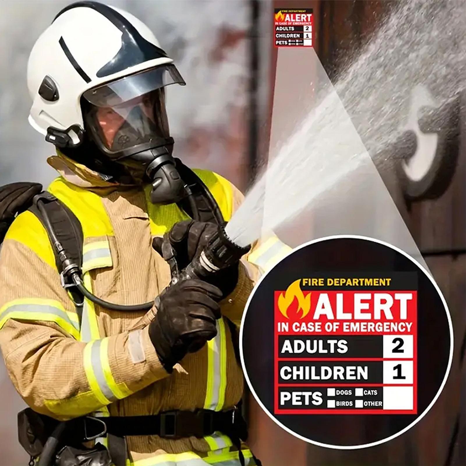 Fire Pet Alert Sticker Rain-Pr - огляд і ціна Home Security Department Us