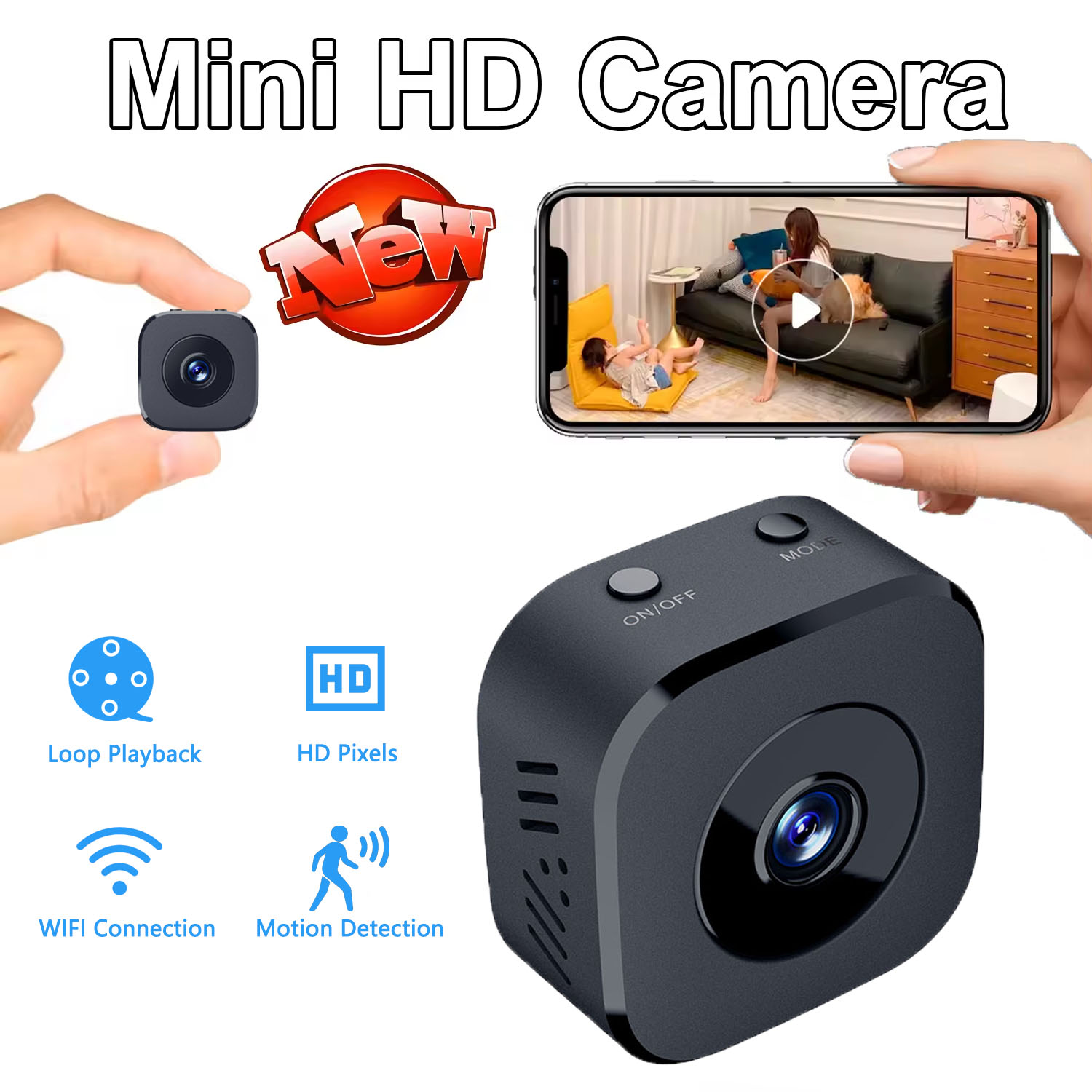 Security Camera 4K Mini Full C - огляд і ціна Home Security Camera Installation