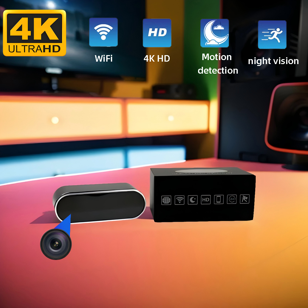 New Upgraded and Improved 4KHD - огляд і ціна Home Security Hidden Cameras