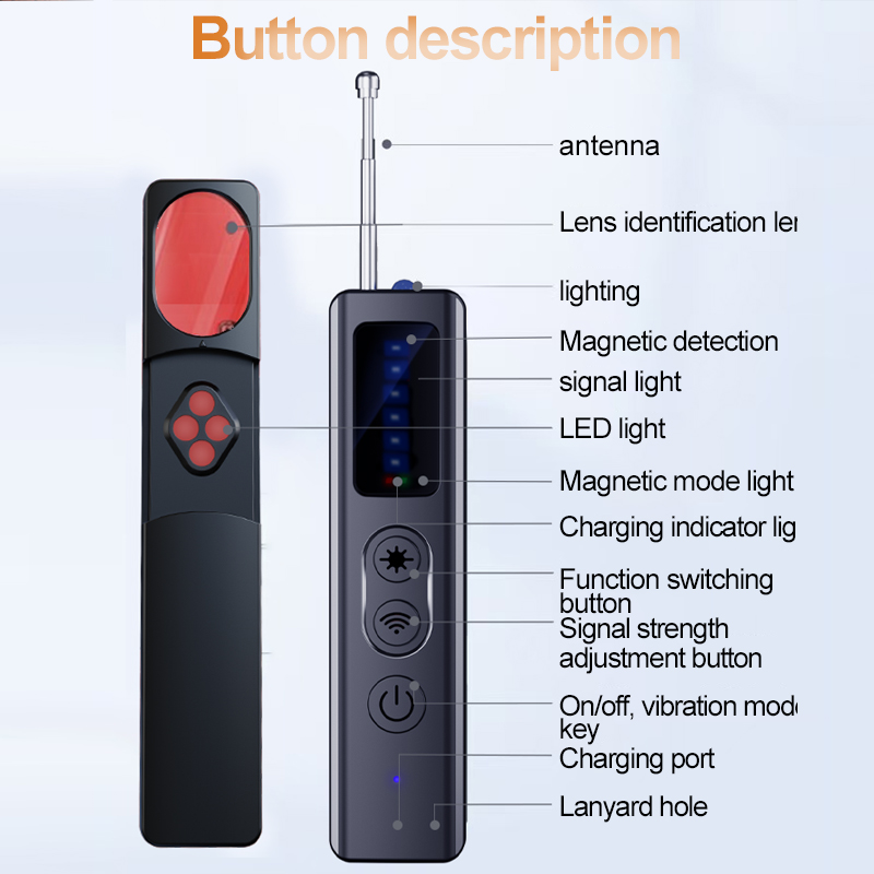 Hidden Camera Detector Anti-Sp - огляд і ціна Home Security Hidden Cameras
