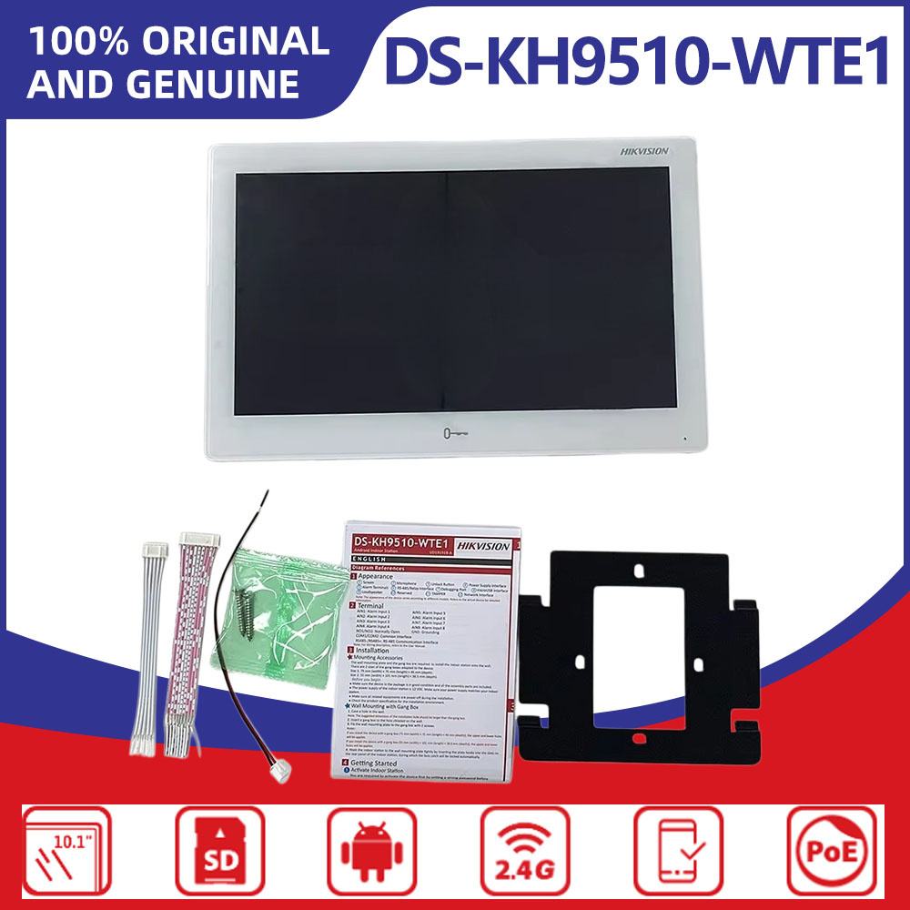 Hikvision DS-KH9510-WTE1(B) 10 - огляд і ціна Home Security Hikvision