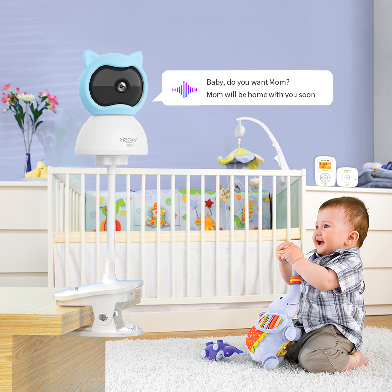 4MP WiFi xiaovv indoor Baby Mo - огляд і ціна Home Security Camera Installation