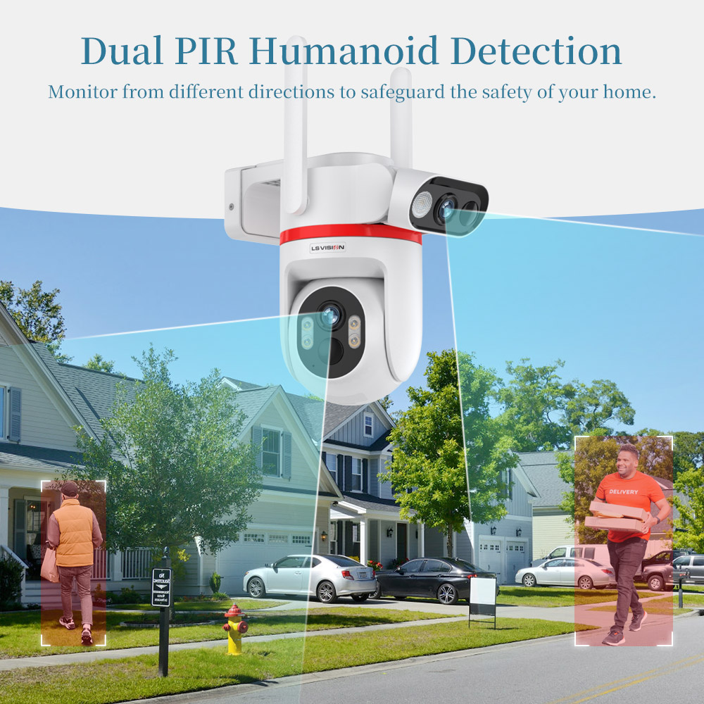 LS VISION Solar Security Camer - огляд і ціна Home Security Zones