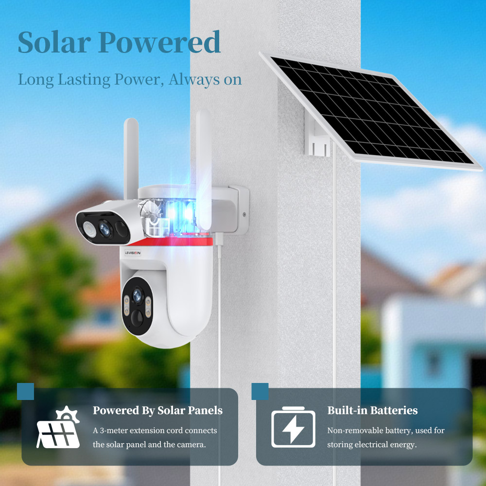 LS VISION Solar Security Camer - огляд і ціна Home Security Zones