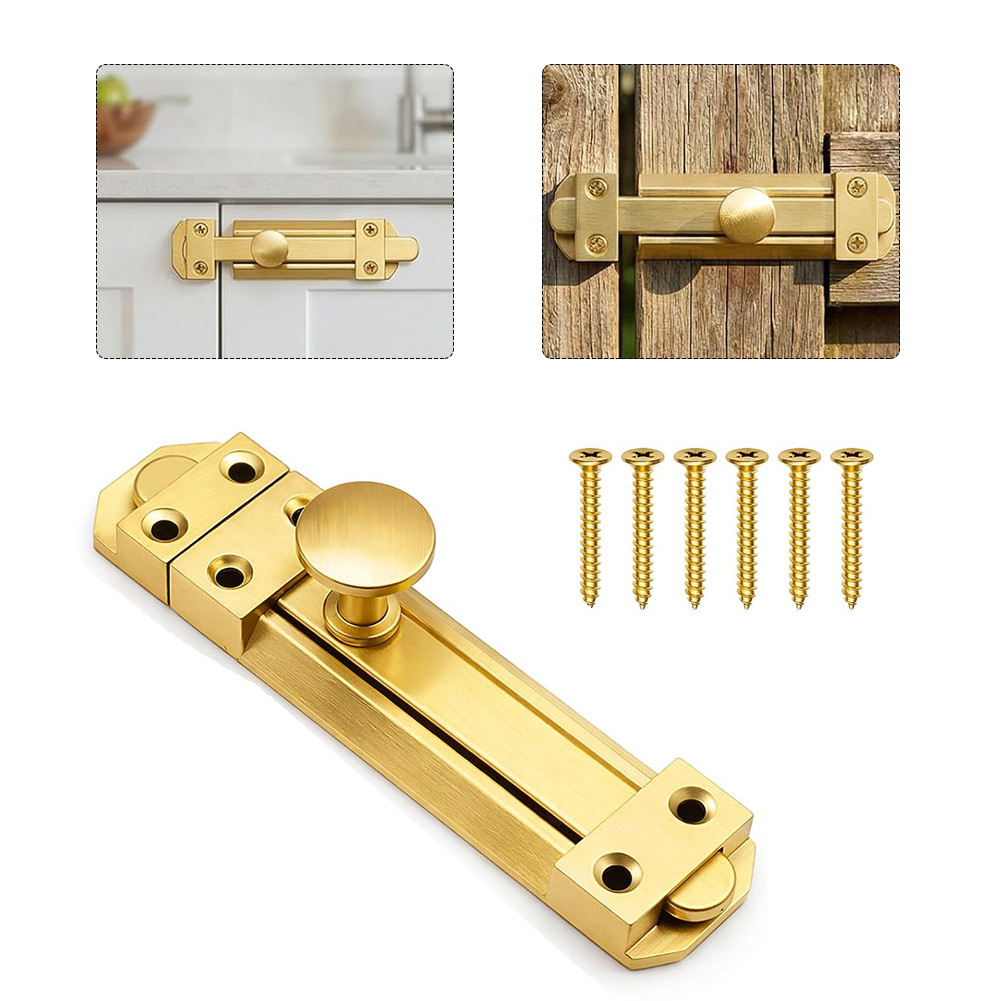 5 Inch Solid Brass Sliding Doo - огляд і ціна Home Security Doors