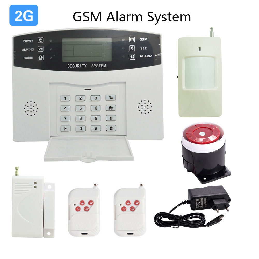 1Set Home Security 2G GSM Burg - огляд і ціна Home Security Zones