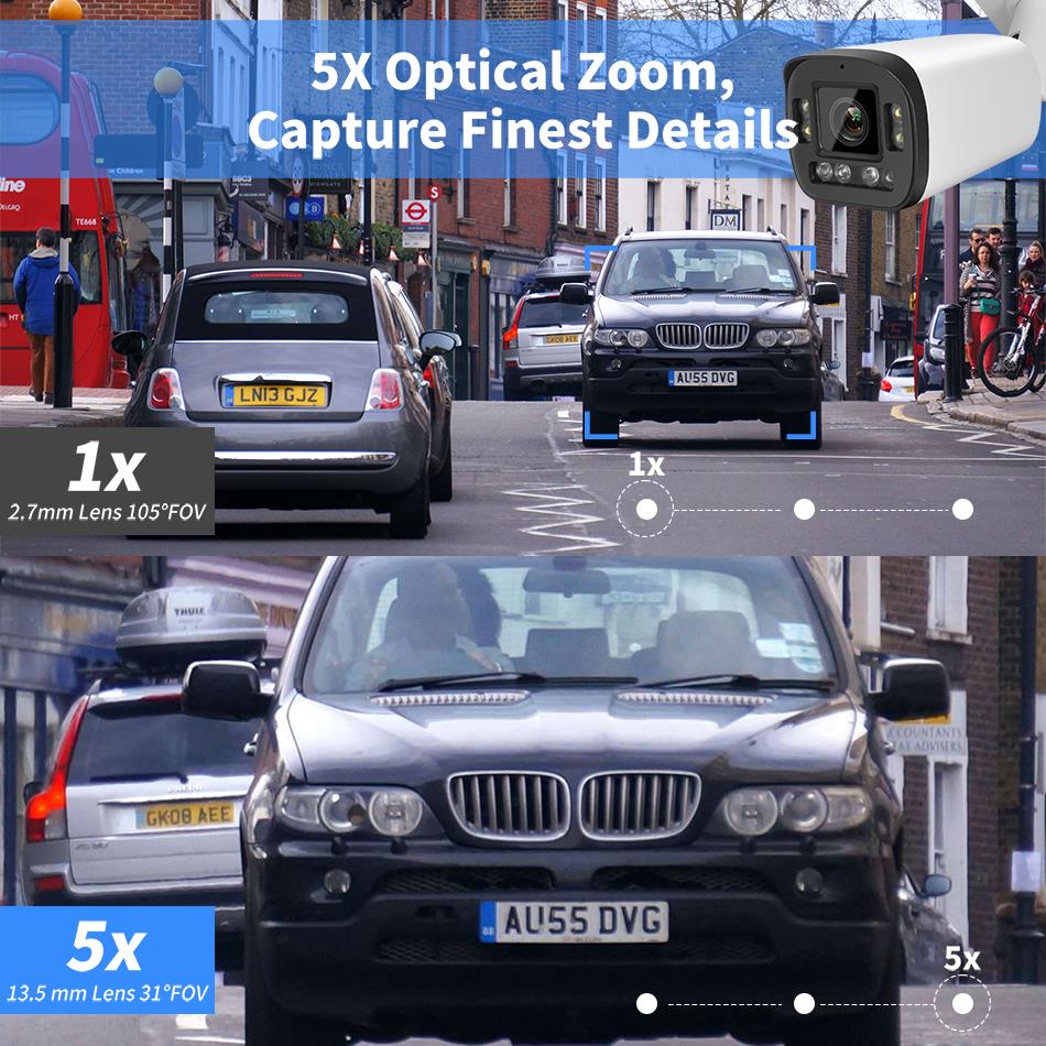 VIKYLIN 5MP 5X Zoom Bullet IP  - огляд і ціна Home Security Hikvision
