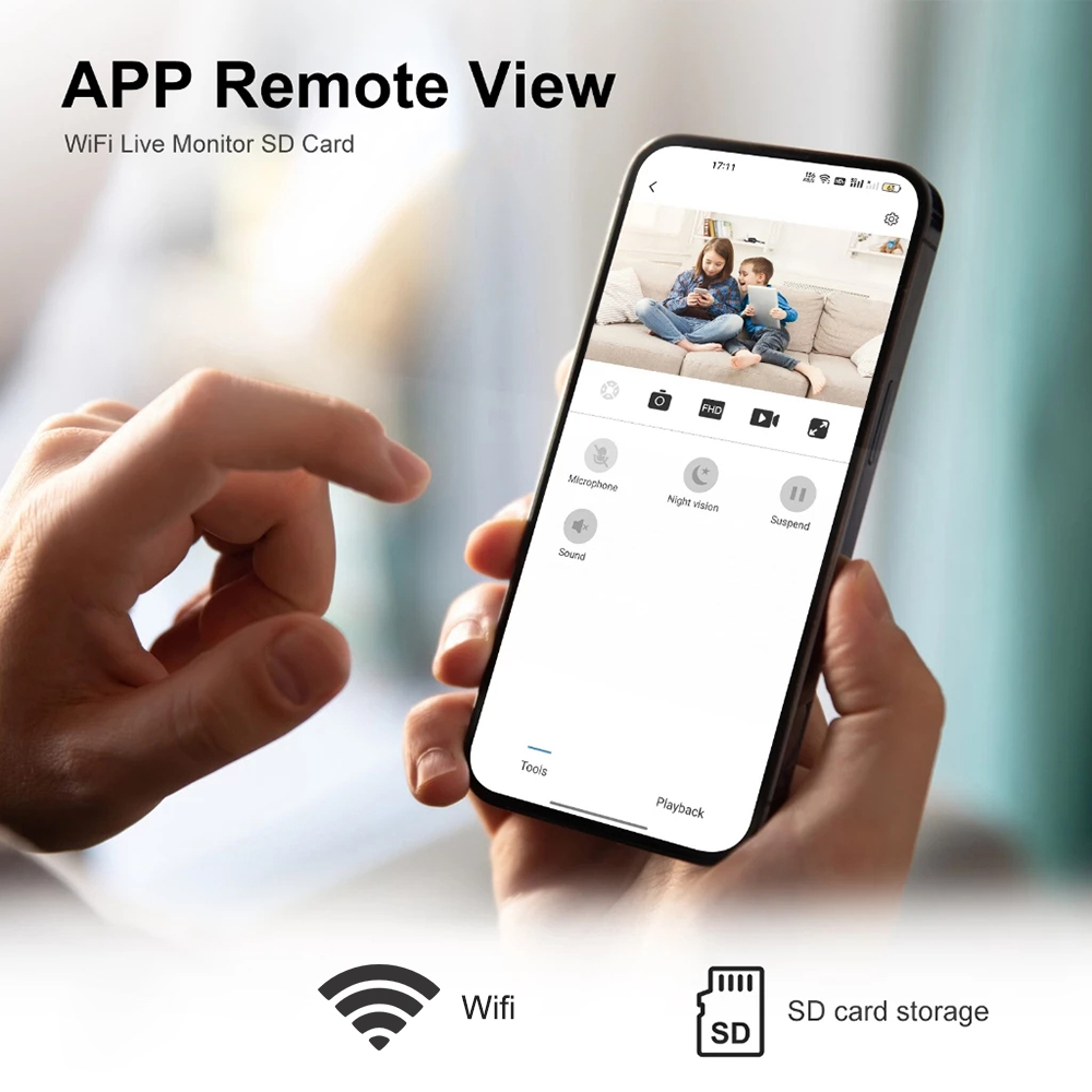 1080P HD DIY WiFi Mini Camera  - огляд і ціна Home Security Hidden Cameras