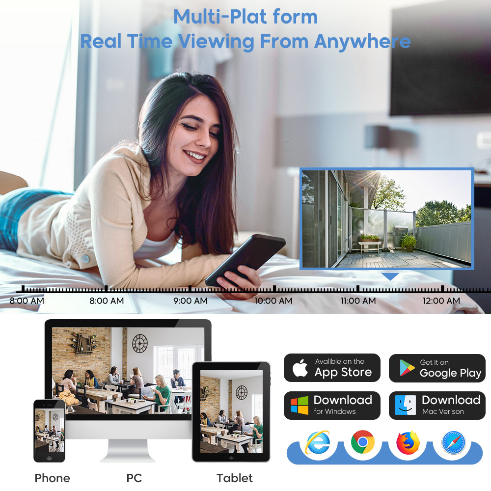 Hikvision Compatible 8MP 4K IP - огляд і ціна Home Security Hikvision