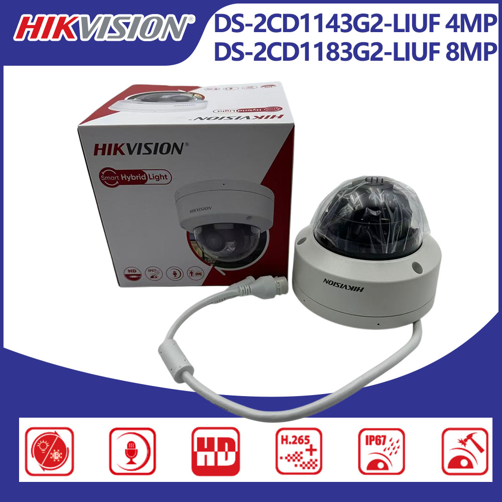 Hikvision DS-2CD1143G2-LIUF 4M - огляд і ціна Home Security Hikvision