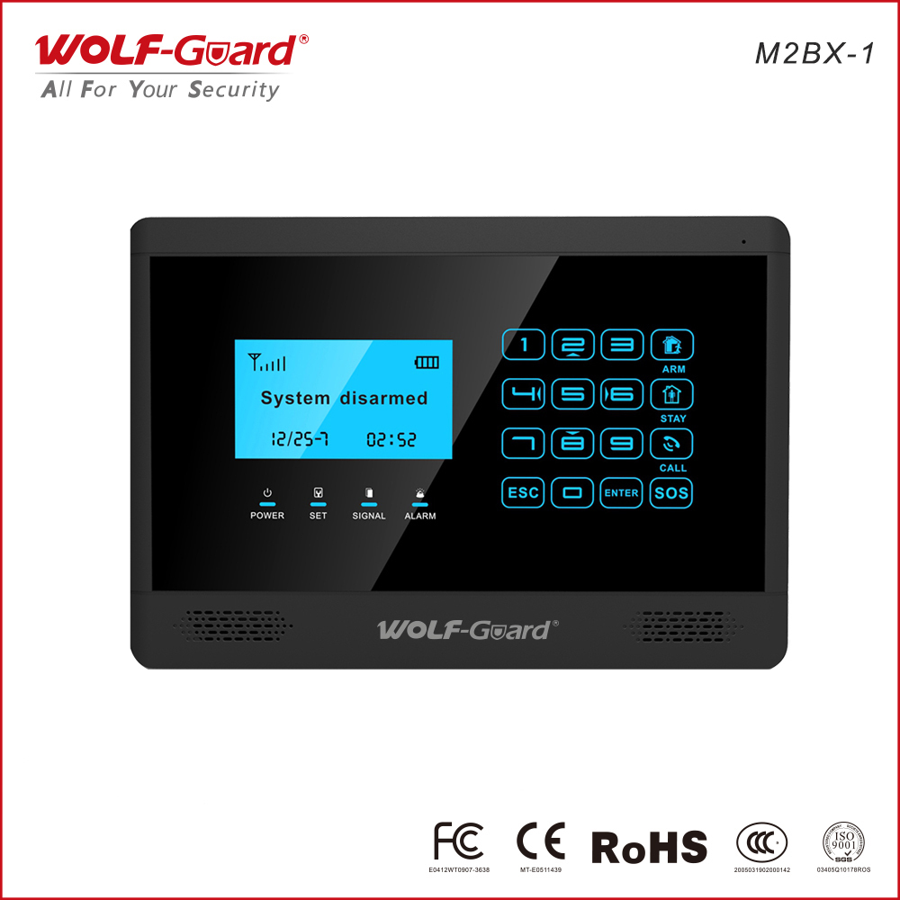 Touch Keypad GSM Security Alar - огляд і ціна Home Security Zones