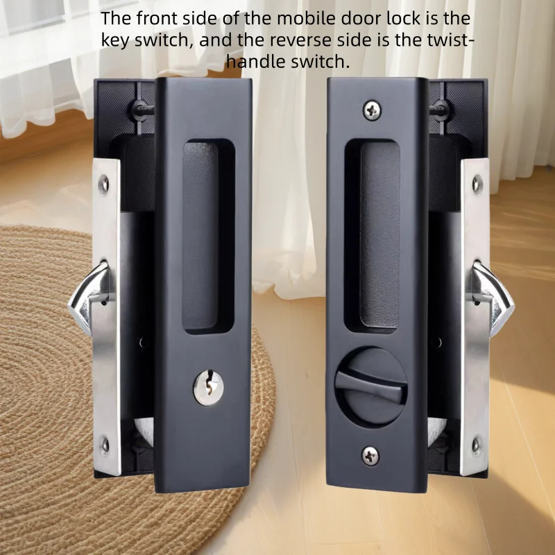 Heavy-Duty Black Sliding Door  - огляд і ціна Home Security Doors
