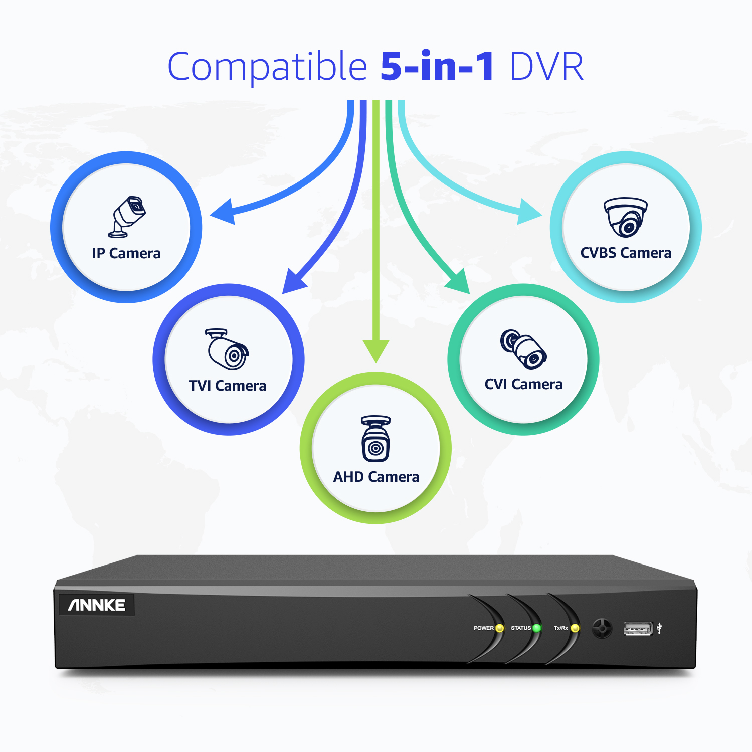 Annke 8CH 4K 8MP For Home And  - огляд і ціна Home Security Recorder