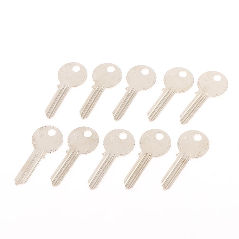 10Pcs F3 Double Slot Key Blank - огляд і ціна Home Security Doors