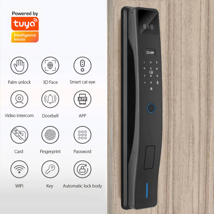 Smart Electronic Door Lock Pas - огляд і ціна Home Security With Camera