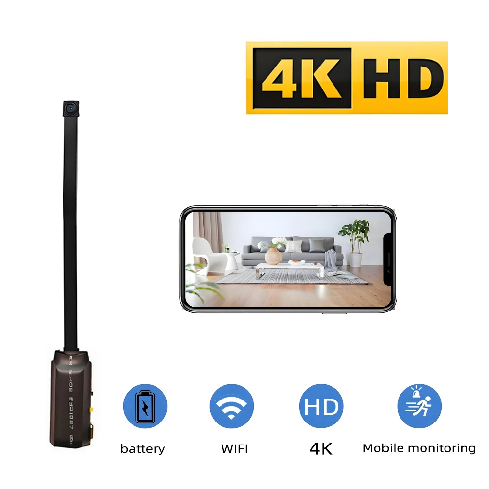 Upgraded Version, 4K HD Mini W - огляд і ціна Home Security Hidden Cameras