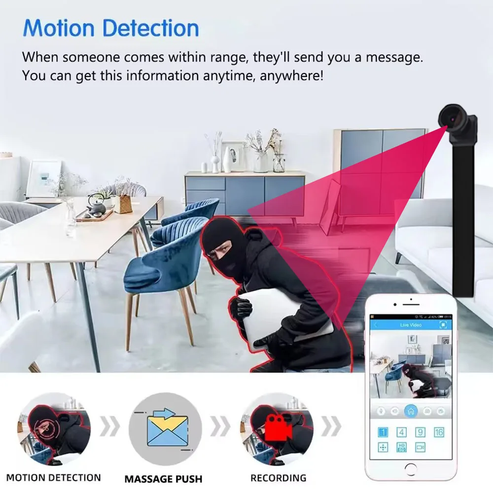 Upgraded Version, 4K HD Mini W - огляд і ціна Home Security Hidden Cameras
